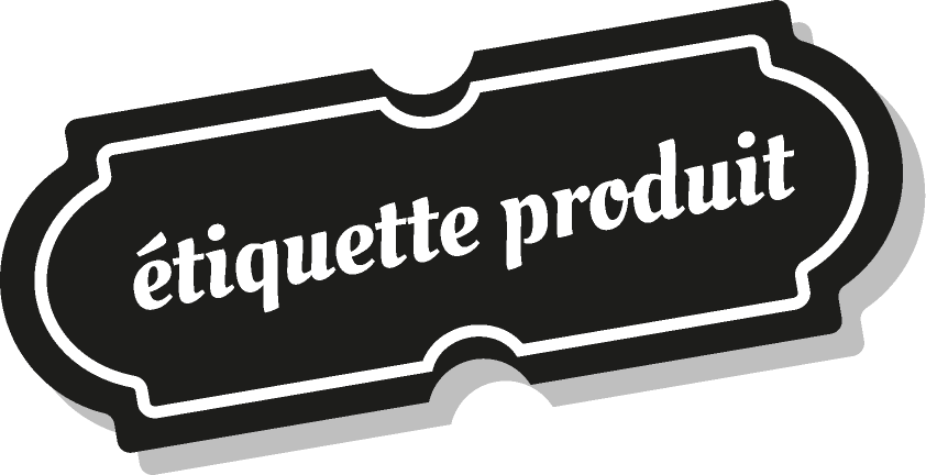 Etiquette produits